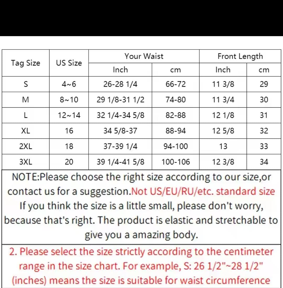 Panty Shapewear (thongs)